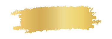 Altın fırça izleri, altın leke, altın fırça darbesi, el çizimi, altın şerit fırça izleri sanatsal