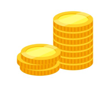 Para yığını, para para para ikonu, para basit, dolar para