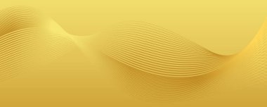 Arkaplan için lüks altın dalgalı çizgi deseni, zarif çizgiler altın dalga eğrisi, altın dalga çizgi arkaplanı