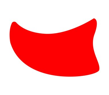 kırmızı etiket satışı serbest biçimi, satılık ve promosyon için köşe etiketi, indirimli simge için kırmızı etiket