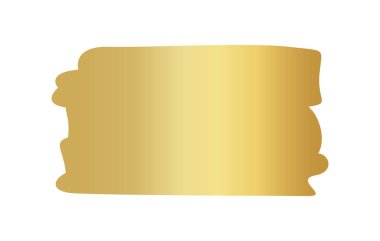 Altın fırça izleri, altın leke, altın fırça darbesi, el çizimi