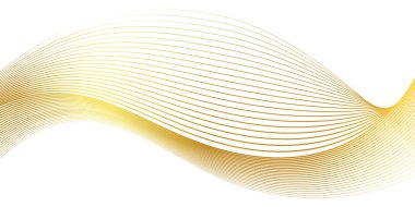 Lüks altın dalgalı çizgi deseni, lonca kıvrımları, zarif çizgiler altın dalga eğrisi, altın dalga çizgisi köşesi element için şekil, çizgili şerit altın çizgiler, çizgili altın çizgiler