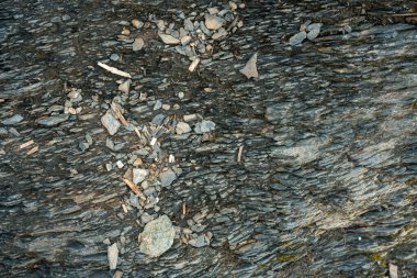 Taşların dokusu ve arkaplanı. Kaya dokusu