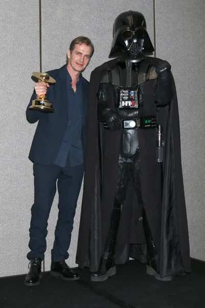 Los Ángeles Octubre Hayden Christensen Darth Vader Personaje Los 50º — Foto de Stock