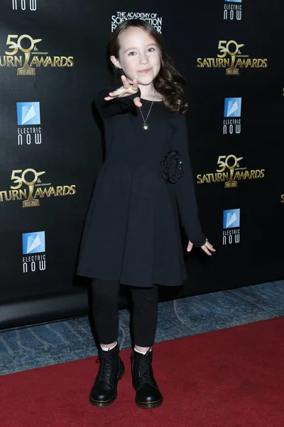 Los Ángeles Octubre Vivien Lyra Blair Los 50º Premios Saturno —  Fotos de Stock
