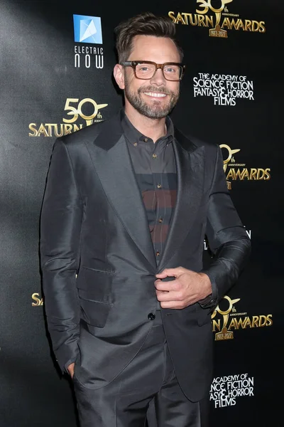 Los Angeles Oct Joel Mchale Fiftieth Saturn Awards Arrivals Marriott — 图库照片