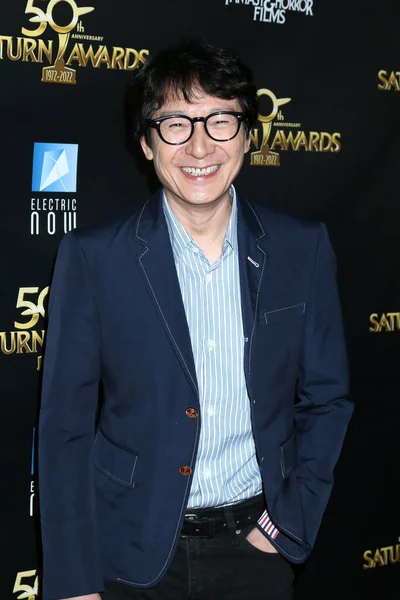 Los Angeles Oktober Huy Quan Bei Den Saturn Awards Ankunft — Stockfoto