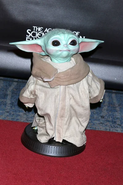 Los Angeles Ktz Baby Yoda 50Th Saturn Awards Przyloty Centrum — Zdjęcie stockowe