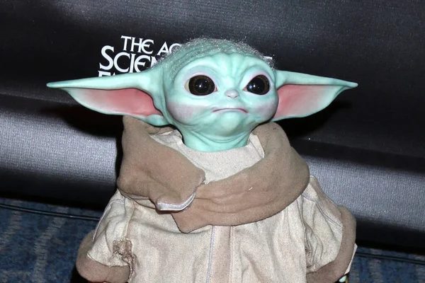 Los Angeles Oct Baby Yoda 50Th Saturn Awards Chegadas Marriott — Fotografia de Stock