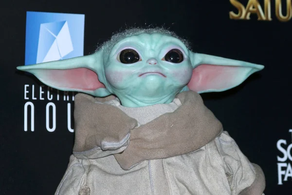 Los Angeles Okt Baby Yoda Vid Saturnus Awards Ankomster Till — Stockfoto