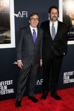Mark Harris, AFI Fest 'teki Tony Kushner, 6 Kasım 2022' de Los Angeles 'taki TCL Çin Tiyatrosu' ndaki Fabelmanlar.
