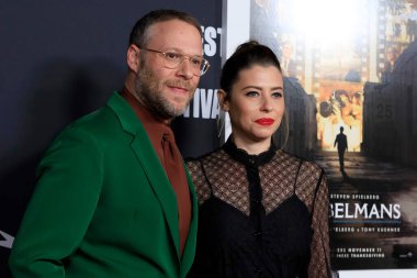 Seth Rogen, Lauren Miller AFI Fest 'te 6 Kasım 2022' de TCL Çin Tiyatrosu 'ndaki Fabelmanlar