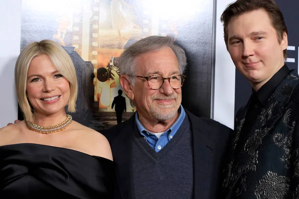 Los Angeles Nov Michelle Williams Steven Spielberg Paul Dano Afi — 图库照片