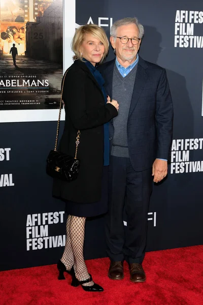 Los Angeles Nov Kate Capshaw Steven Spielberg Afi Fest Fabelmans — 图库照片