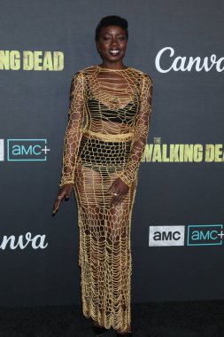 LOS ANGELES - 20 Kasım 2022 'de Los Angeles, CA' da The Walking Dead Finale 'de Danai Gurira