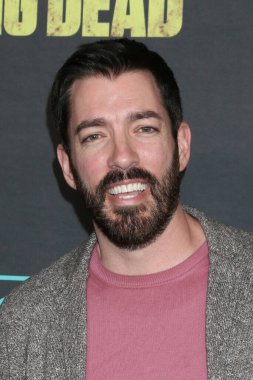 Drew Scott, 20 Kasım 2022 'de Los Angeles' taki Orpheum Tiyatrosu 'nda The Walking Dead Finale' de.