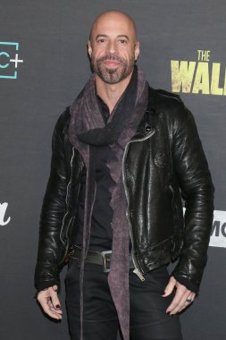 LOS ANGELES - 20 Kasım 2022 'de Los Angeles, CA' da The Walking Dead Finale 'de Chris Daughtry