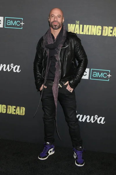 Los Angeles Nov Chris Daughtry Walking Dead Finale Ben Orpheum — Stock Fotó