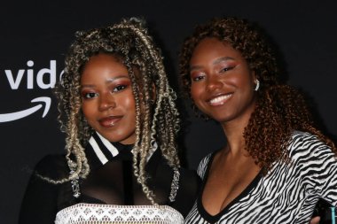 LOS ANGELES - 29 Kasım 2022 'de Riele Downs, Reiya Downs, Century City, CA' da bulunan AMC 14 'deki Something From Tiffany' s Prömiyerde.