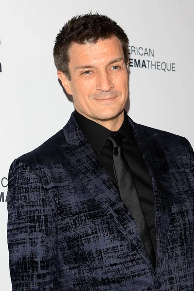 Los Angeles Nov Nathan Fillion 36Th Annual American Cinematheque Awards — Foto Stock