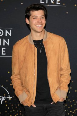 Matt Cornett, 20 Kasım 2022 'de Dodger Stadyumu' nda Dodger Stadyumu 'ndan Elveda Sarı Tuğla Yolu Etkinliği