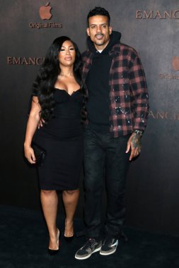 Matt Barnes, 30 Kasım 2022 'de Westwood, CA' daki Village Theater 'daki Özgürlük Galası' nda konuk.