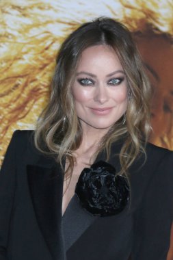 LOS ANGELES - 15 DEC: Olivia Wilde 15 Aralık 2022 'de Los Angeles' ta Akademi Sinema Müzesi 'ndeki Babil Los Angeles Premiere' de