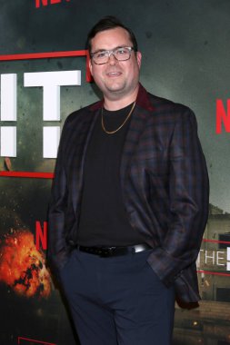 LOS ANGELES - DEC 8:  Kristian Bruun at the The Recruit Netflix Seriews Premiere at AMC Theaters at The Grove on December 8, 2022 in Los Angeles, CA clipart