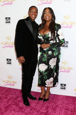 LOS ANGELES - 8 Ocak 2023 'te Marina Del Rey, CA' da Jessica Betts, Niecy Nash-Betts, Sheryl Lee Ralph ve Niecy Nash-Betts 'i Golden Salute' da selamladı.