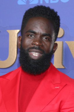 LOS ANGELES - JAN 15:  Jimmy Akingbola at NBCUniversal Press Tour Red Carpet at the Langham Pasadena Hotel  on January 15, 2023 in Pasadena, CA