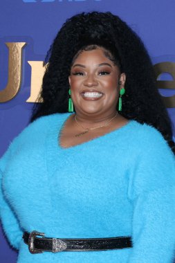 LOS ANGELES - JAN 15:  X Mayo at NBCUniversal Press Tour Red Carpet at the Langham Pasadena Hotel  on January 15, 2023 in Pasadena, CA