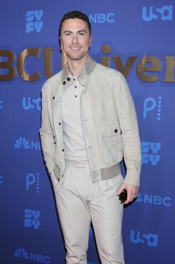 LOS ANGELES - JAN 15:   Richard Fleeshman at NBCUniversal Press Tour Red Carpet at the Langham Pasadena Hotel  on January 15, 2023 in Pasadena, CA