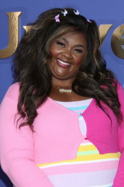 LOS ANGELES - JAN 15:  Nicole Byer at NBCUniversal Press Tour Red Carpet at the Langham Pasadena Hotel  on January 15, 2023 in Pasadena, CA