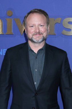 LOS ANGELES - JAN 15:  Rian Johnson at NBCUniversal Press Tour Red Carpet at the Langham Pasadena Hotel  on January 15, 2023 in Pasadena, CA