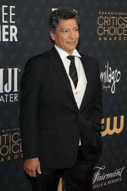 LOS ANGELES - JAN 15:  Gil Birmingham at 2023 Critics Choice Awards - Arrivals at the Fairmont Century Plaza on January 15, 2023 in Century City, CA