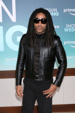 LOS ANGELES - JAN 18:  Lenny Kravitz at Shotgun Wedding Premiere at the TCL Chinese Theater IMAX on January 18, 2023 in Los Angeles, CA clipart