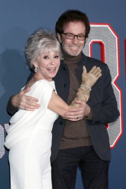 LOS ANGELES - JAN 31:  Rita Moreno, George Chakiris at the 80 for Brady Los Angeles Premiere at the Village Theater on January 31, 2023 in Westwood, CA