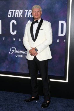 LOS ANGELES - FEB 9:  Cody Rhodes at the Picard Season Three Premiere at the TCL Chinese Theater IMAX on February 9, 2023 in Los Angeles, CA clipart