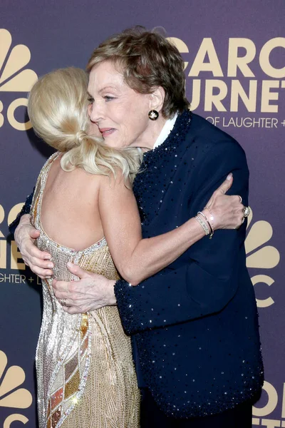 Los Angeles Mar Julie Andrews Carol Burnett Jaar Lachen Liefde — Stockfoto