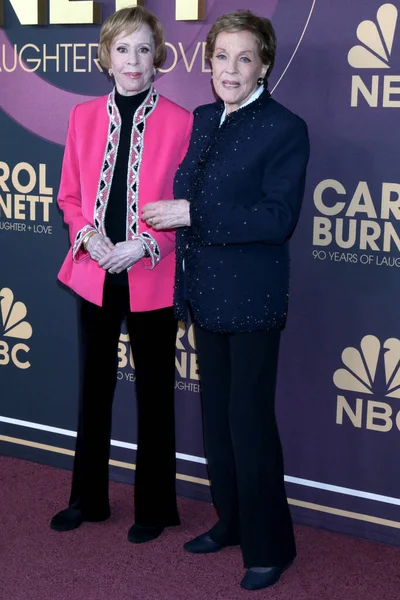 Los Angeles Mar Carol Burnett Julie Andrews Carol Burnett Years — Fotografia de Stock