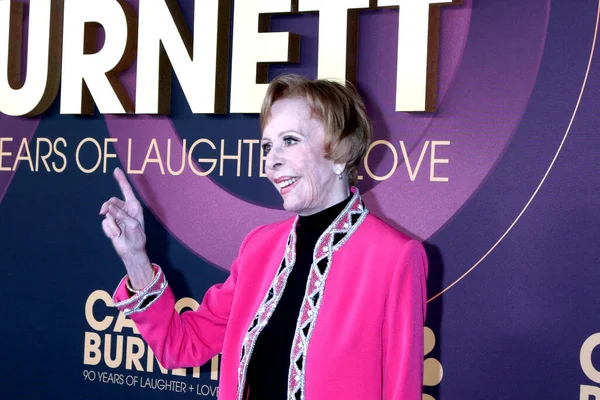 Los Angeles Mar Carol Burnett Carol Burnett Years Laughter Love — Stock Photo, Image