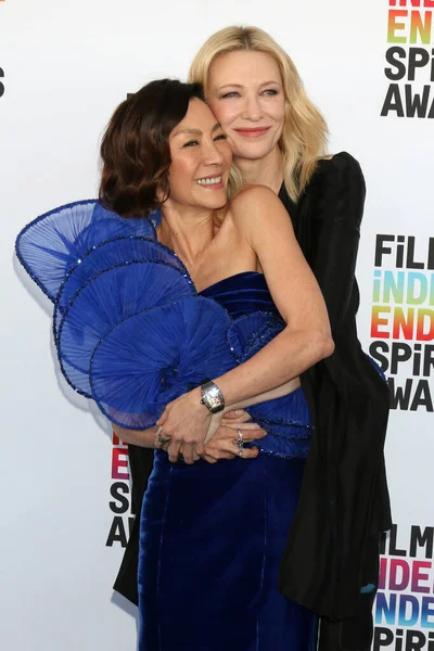 Los Angeles Mar Michelle Yeoh Cate Blanchett 2023 Film Independent — kuvapankkivalokuva