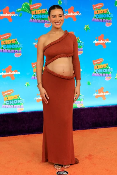 Los Angeles Mar Montana Brown Kids Choice Awards 2023 Microsoft — Zdjęcie stockowe