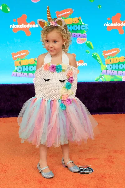Los Angeles Mar August Michael Peterson Kids Choice Awards 2023 — Foto Stock
