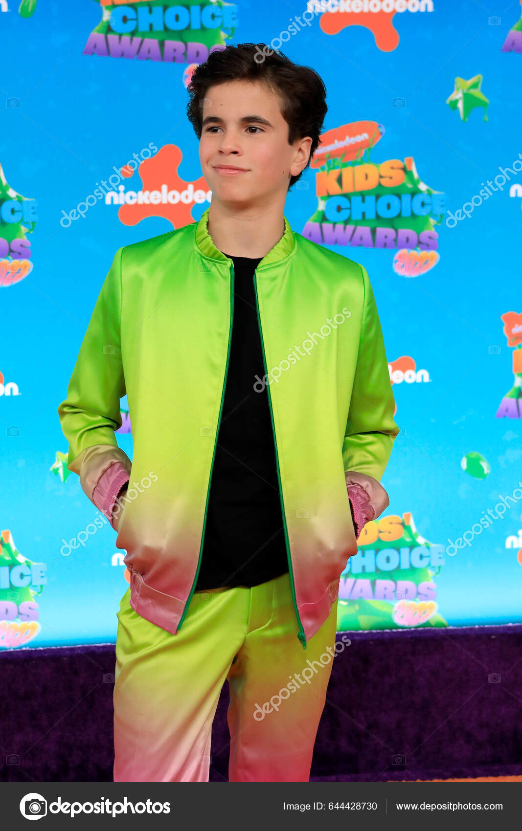 LOS ANGELES - APR 9: Anton Starkman at the 2022 Kids Choice Awards