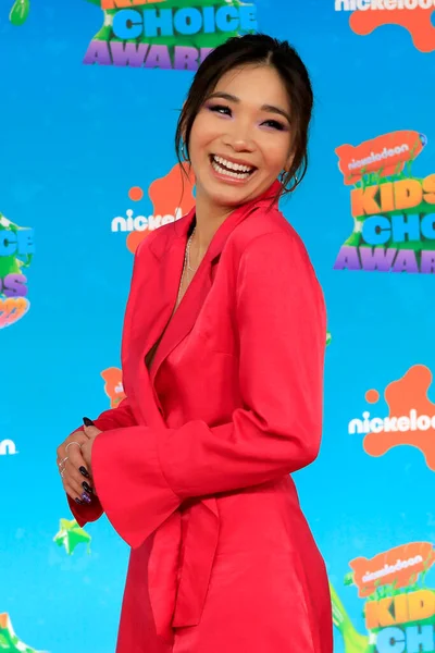 Лос Анджелес Мар Телси Huynh Kids Choice Awards 2023 Microsoft — стоковое фото