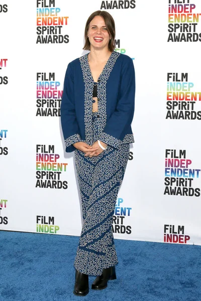 Los Angeles Mar Sarah Delappe 2023 Film Independent Spirit Awards — стокове фото