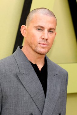 9 Mart 2023 'te Batı Hollywood, CA' da Pacific Design Center 'daki Versace FW23 Show' da Channing Tatum