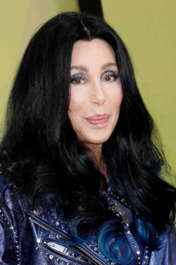 Cher, 9 Mart 2023 'te Batı Hollywood' da Pasifik Tasarım Merkezi 'ndeki Versace FW23 Show' da.