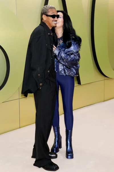 Los Angeles 3月9日 Alexander Edwards Cher Versace Fw23 Show Pacific — ストック写真